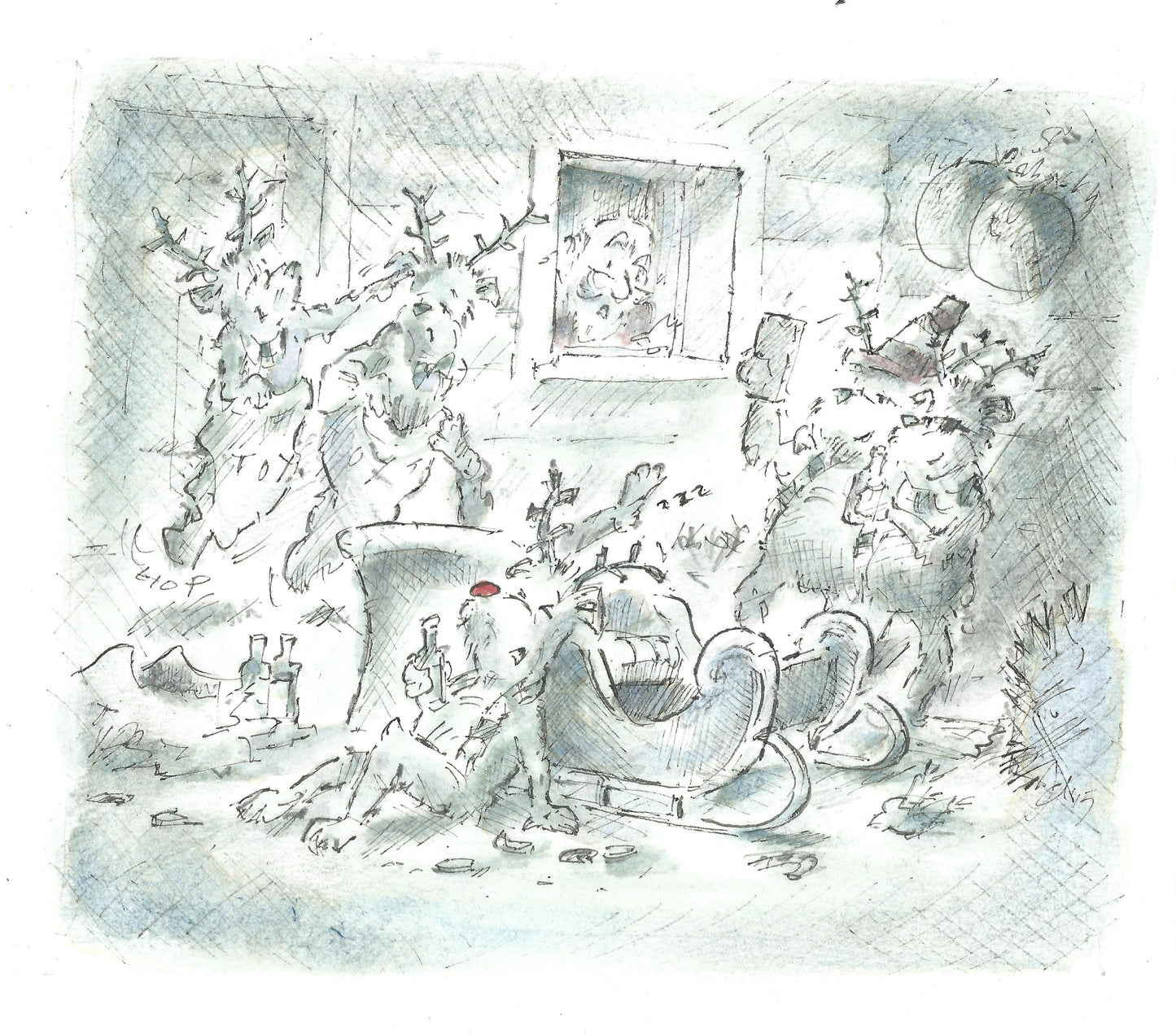 Christmas Card Cartoons