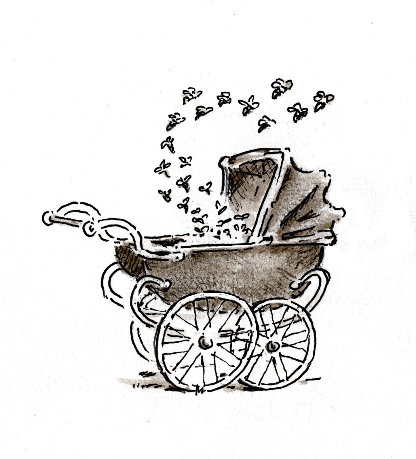 Illustrations for 12 Stories for 12 Sections Anthology