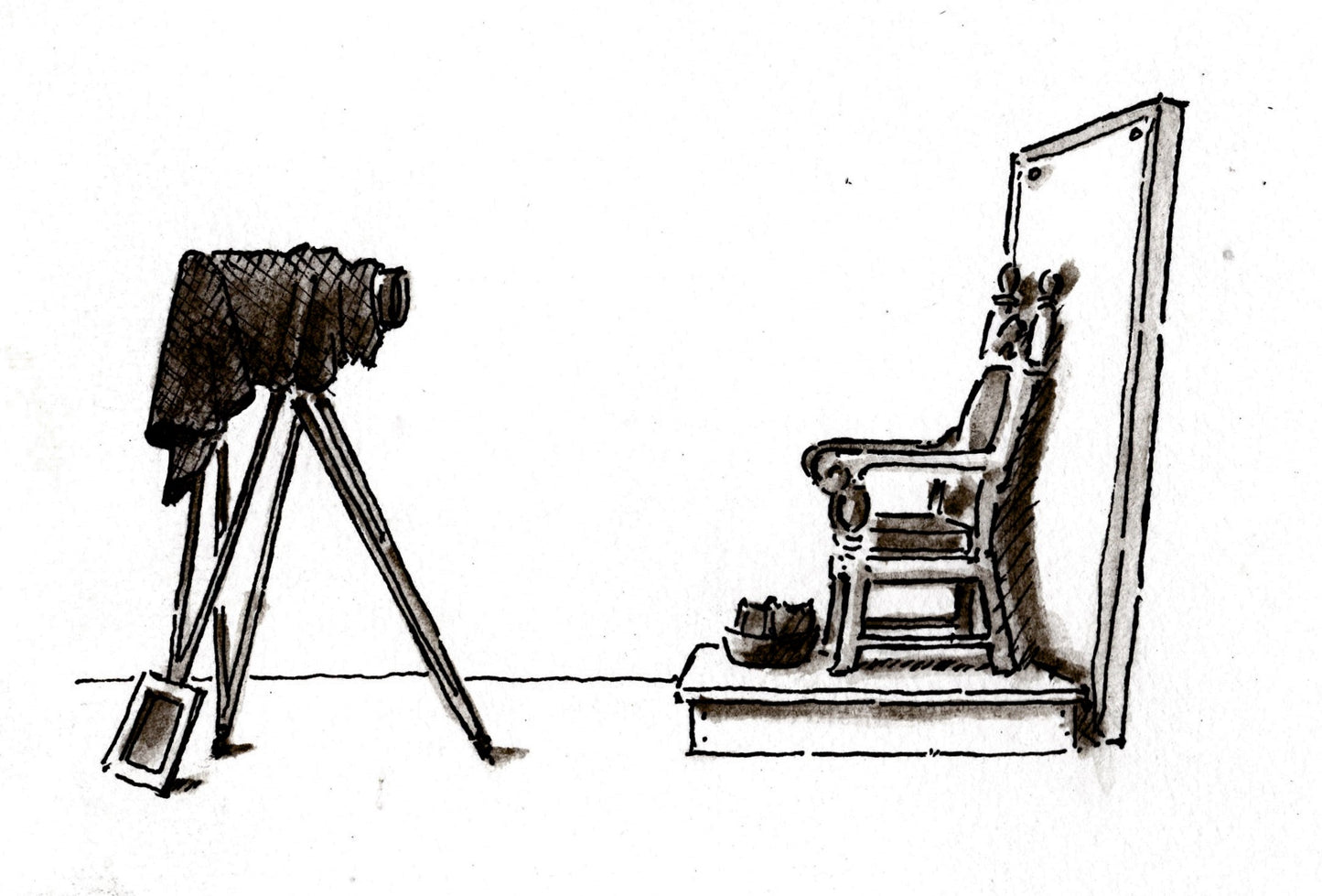 Illustrations for 12 Stories for 12 Sections Anthology