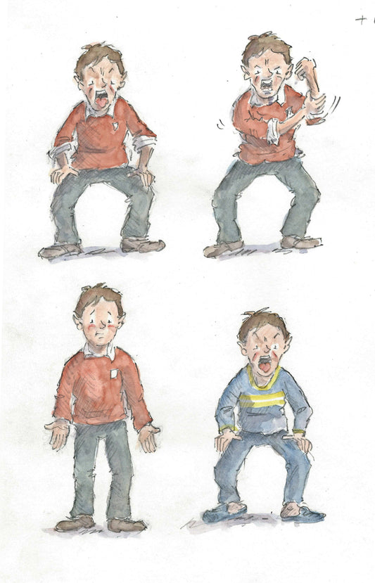 Illustrations for Haka Boy